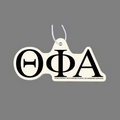 Paper Air Freshener W/ Tab - Greek Letters: Theta Phi Alpha